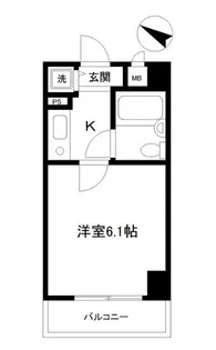 ドミトリーゴコー【3階】の間取り