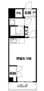 心園コーポ【3階】の間取り