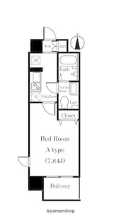 ウィズ丸子通【4階】の間取り