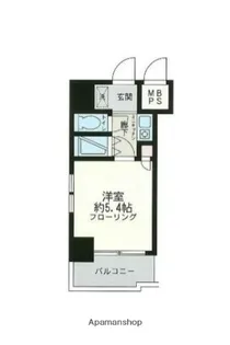クリオ神奈川新町壱番館【7階】の間取り
