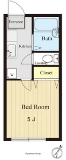 ハイツタカヤマ【2階】の間取り