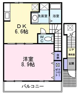 サン スクエア【2階】の間取り