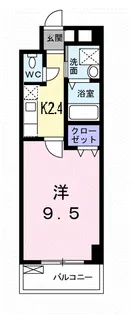 ノーブル・コーケ・横浜【5階】の間取り