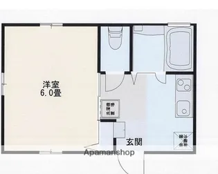 パルティール弘明寺【1階】の間取り