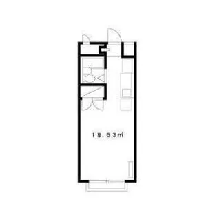 エステート亀ヶ谷【2階】の間取り