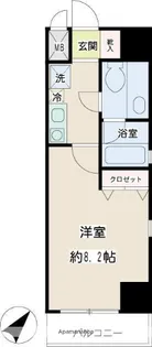 コニファー新子安【5階】の間取り