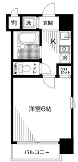 日神パレステージ関内【10階】の間取り