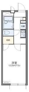 レオパレスパレヴィアーノ【1階】の間取り
