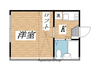 コーポアミ【1階】の間取り