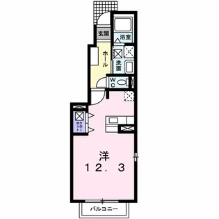 ベル レーヴ【1階】の間取り