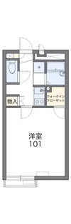 レオネクストBLOOMⅢ【1階】の間取り