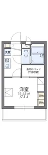 レオパレスエスポワール【1階】の間取り