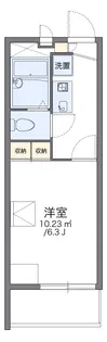 レオパレス陽光【2階】の間取り