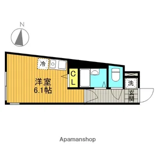 リーヴァレジデンス【1階】の間取り