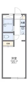 レオパレスパークサイド【1階】の間取り