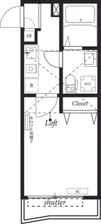 FERIO東戸塚【2階】の間取り