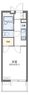 レオパレスプランドールK【1階】の間取り