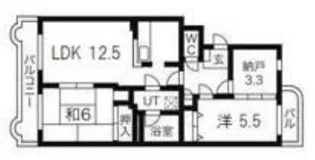 ベルヴェデーレII【3階】の間取り