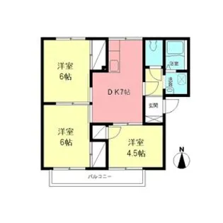 ファミリーハウス【2階】の間取り