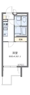 クレイノKIYOMI【401号室】の間取り