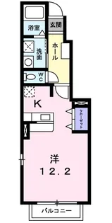 グリーンヴィラージュC棟【1階】の間取り