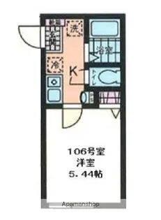 KIK元木【1階】の間取り
