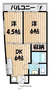 メゾンドールFOCD【2階】の間取り
