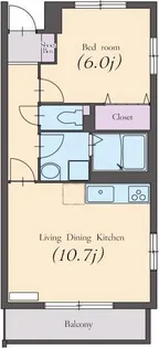 サングレースⅠ【2階】の間取り