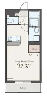 スタースクエア【3階】の間取り