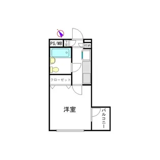 プレール小田急相模原【1階】の間取り