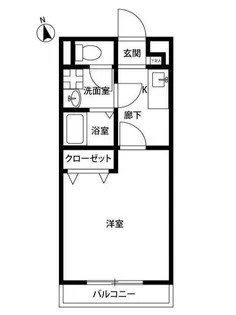 アムール グリーンヒルⅠ【1階】の間取り