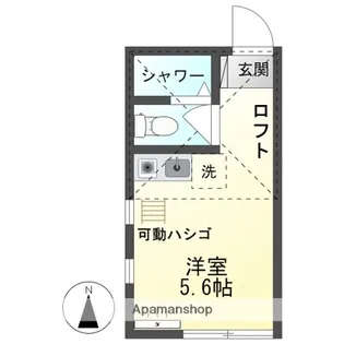 アスクレピオス菊名【2階】の間取り