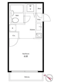 TOP大船NO.1【3階】の間取り