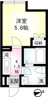 エルム山手【1階】の間取り