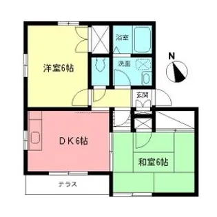 メゾンソフィアC【1階】の間取り