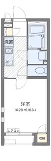 クレイノ壱番館【2階】の間取り
