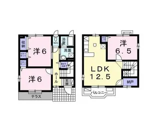 BIRD VIEW2【1階】の間取り
