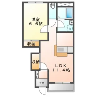 サンライズ【1階】の間取り