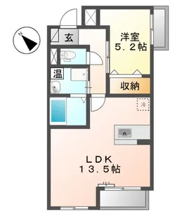 CIEL CLAIR【2階】の間取り