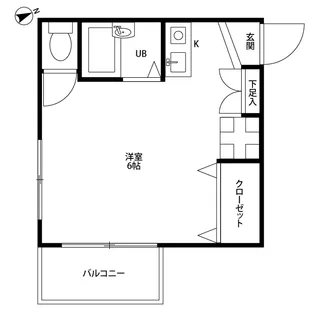 アリス藤が丘【2階】の間取り