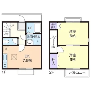 DUPLEX INOUE【2階】の間取り