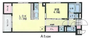 QUARTIER SHIRAKAZUMA(カルチェ白和馬)【402号室】の間取り