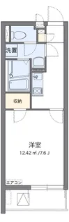 クレイノみやび【3階】の間取り