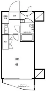 ダイアパレスアクティブシティ本厚木【2階】の間取り