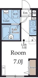 グレイス大口【2階】の間取り