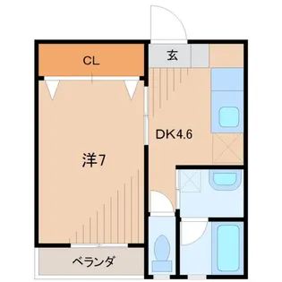 ペルルエクラ【0302号室】の間取り