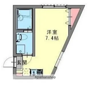 ラヴィスタ菊名【2階】の間取り