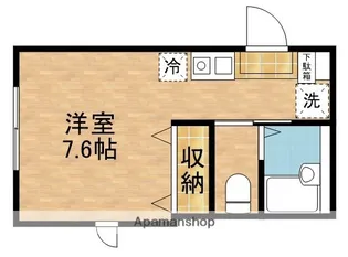 ラヴィスタ菊名【2階】の間取り