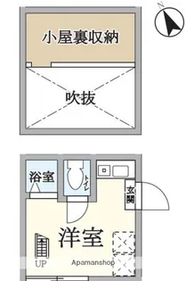 神奈川県川崎市川崎区渡田向町【アパート】の間取り
