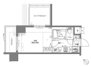 フェニックス横濱関内BAY MARKS【3階】の間取り